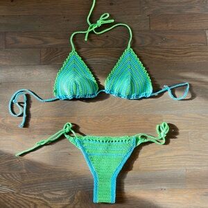 Crochet bikini set